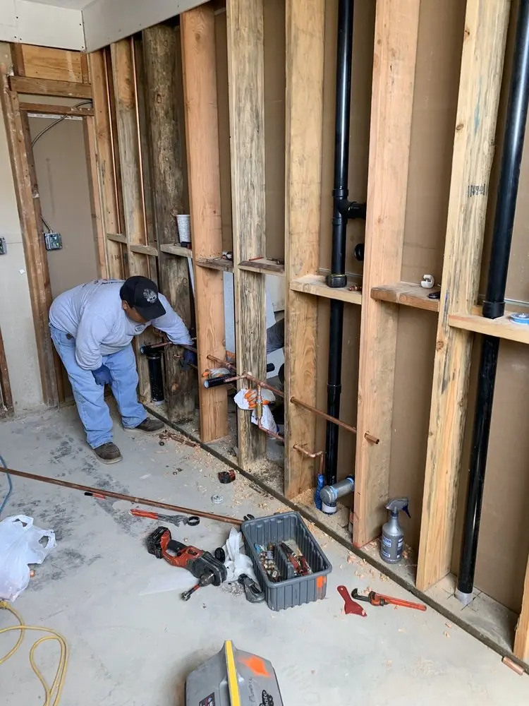 Commercial rough-in plumbing for Gas Line Repair in Fairfield Park